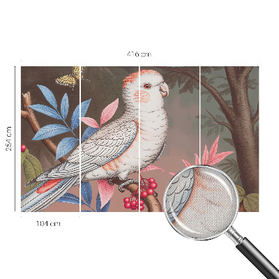 Zelfklevende behangsticker Tropische natuur