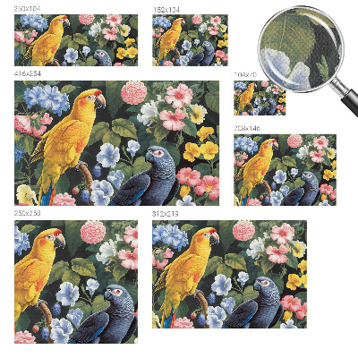 Fotobehang kinderkamer Exotische vogels