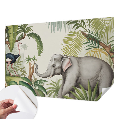 Foto behang voor de kinderkamer Exotische scène