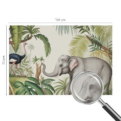 Foto behang voor de kinderkamer Exotische scène