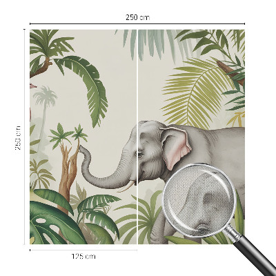 Foto behang voor de kinderkamer Exotische scène
