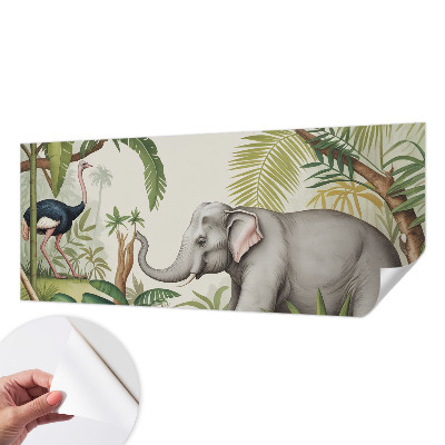 Foto behang voor de kinderkamer Exotische scène