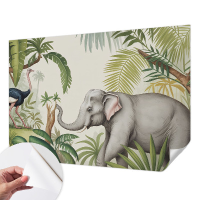Foto behang voor de kinderkamer Exotische scène
