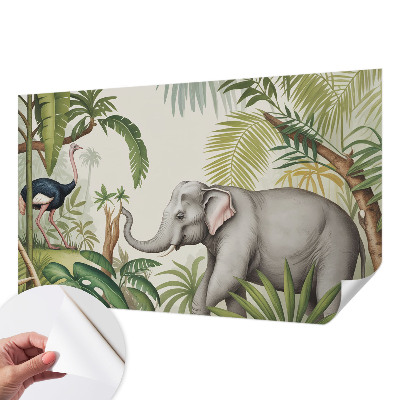 Foto behang voor de kinderkamer Exotische scène