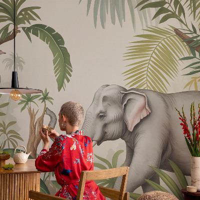 Foto behang voor de kinderkamer Exotische scène