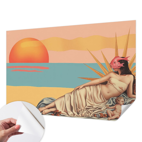 Fotobehang babykamer Het Westen van het Surrealisme
