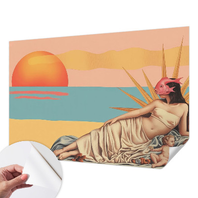 Fotobehang babykamer Het Westen van het Surrealisme
