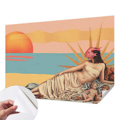 Fotobehang babykamer Het Westen van het Surrealisme