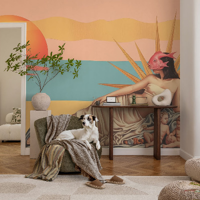Fotobehang babykamer Het Westen van het Surrealisme