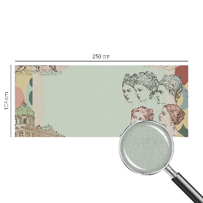 Zelfklevend fotobehang op maat Klassieke collage
