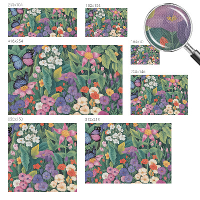 Foto behang voor de kinderkamer Bloemenexplosie