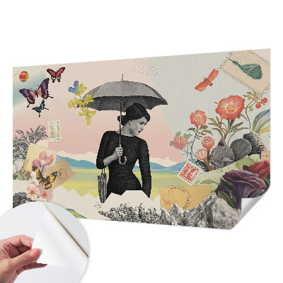 Fotobehang voor kinderkamer Romantische collage