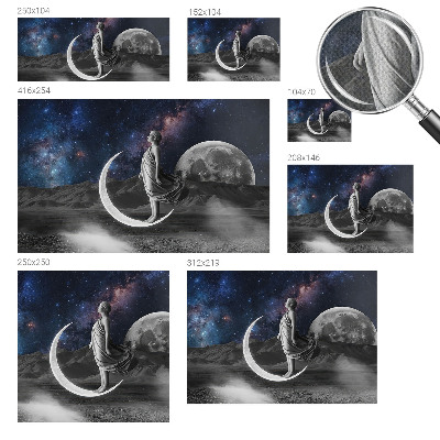 Fotobehang tienerkamer Nachtdromen