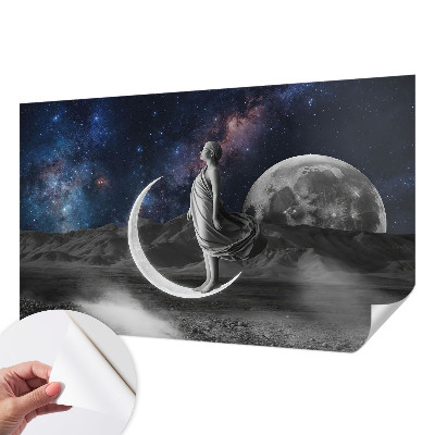 Fotobehang tienerkamer met het motief 'Nachtdromen'
