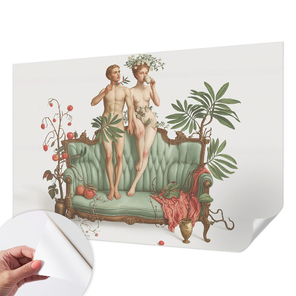Foto behang voor de keuken Mysterieuze elegantie