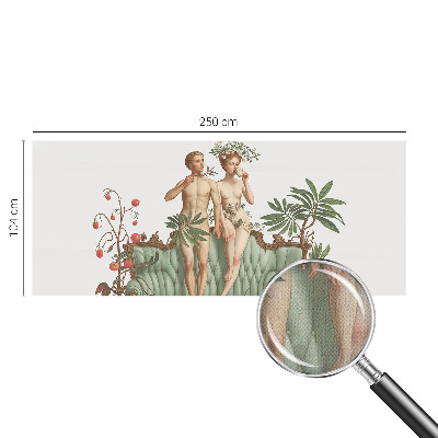 Foto behang voor de keuken Mysterieuze elegantie