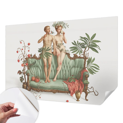 Foto behang voor de keuken Mysterieuze elegantie