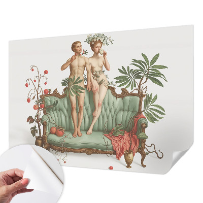 Foto behang voor de keuken Mysterieuze elegantie