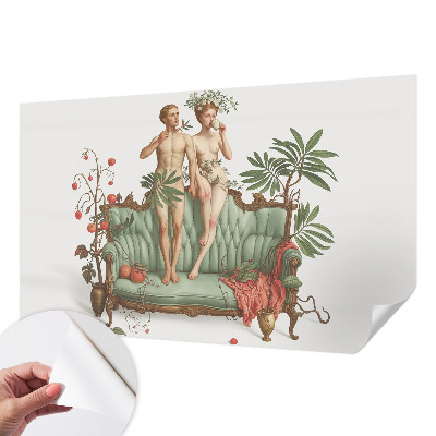 Foto behang voor de keuken Mysterieuze elegantie