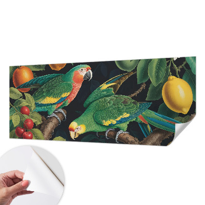 Foto behang voor de kinderkamer met een tropisch avontuur als motief