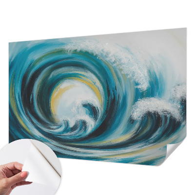 Fotobehang voor de kinderkamer Zeegolf