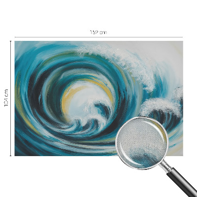 Fotobehang voor de kinderkamer Zeegolf