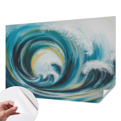 Fotobehang voor de kinderkamer Zeegolf