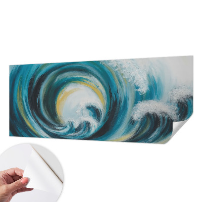 Fotobehang voor de kinderkamer Zeegolf