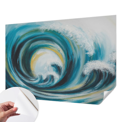 Fotobehang voor de kinderkamer Zeegolf