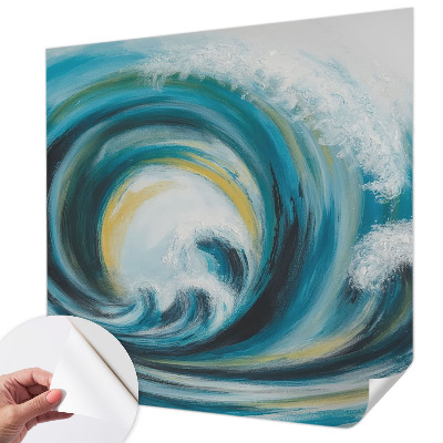 Fotobehang voor de kinderkamer Zeegolf