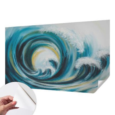Fotobehang voor de kinderkamer Zeegolf