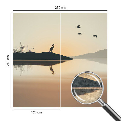 Fotobehang babykamer Ochtendstilte