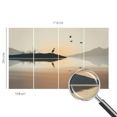 Fotobehang babykamer Ochtendstilte