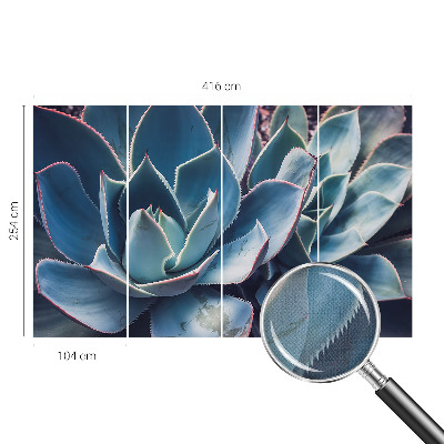 Fotobehang zelfklevend Groene aloë