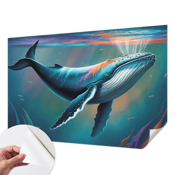 Zelfklevend fotobehang op maat Zeereus