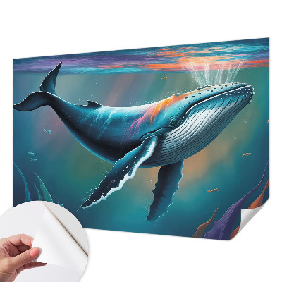 Zelfklevend fotobehang op maat Zeereus