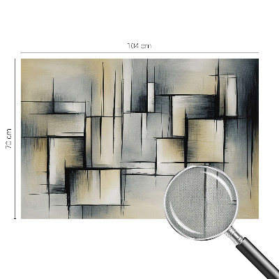 3D fotobehang Abstracte geometrie