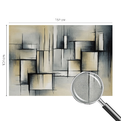 3D fotobehang Abstracte geometrie