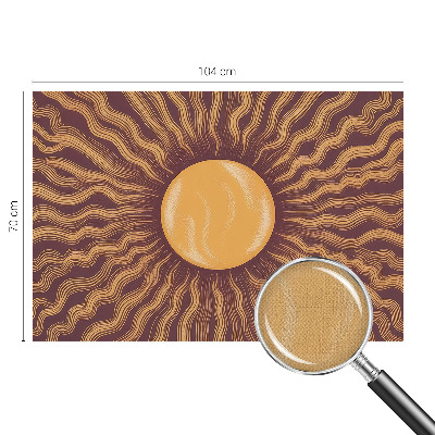 Fotobehang voor kinderkamer Zonnestralen