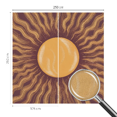 Fotobehang voor kinderkamer Zonnestralen