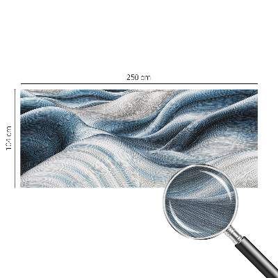Fotobehang babykamer Zachte golven