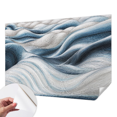 Fotobehang babykamer Zachte golven