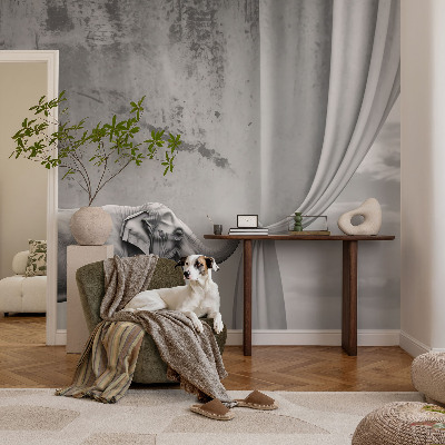 Fotobehang kinderkamer Surrealistische olifant