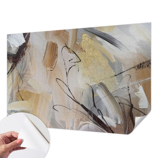 Fotobehang voor de kinderkamer Abstracte compositie