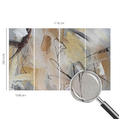 Fotobehang voor de kinderkamer Abstracte compositie