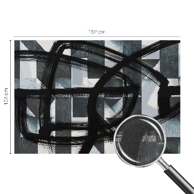Fotobehang babykamer Expressieve geometrie