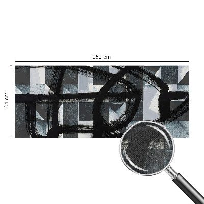 Fotobehang babykamer Expressieve geometrie