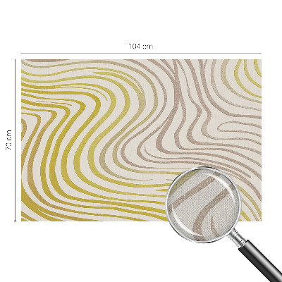 Fotobehang zelfklevend met een vloeibare, elegante print