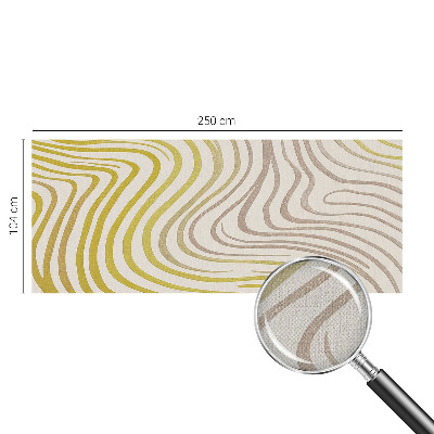 Fotobehang zelfklevend met een vloeibare, elegante print