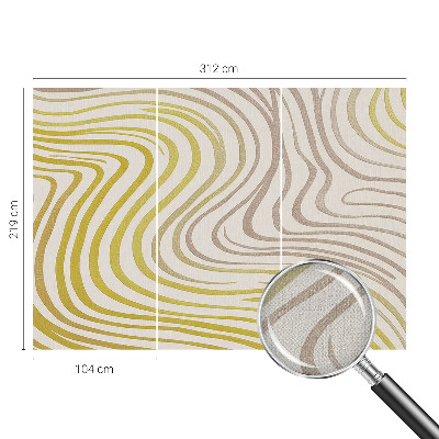 Fotobehang zelfklevend met een vloeibare, elegante print